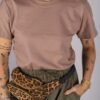 t shirt lisa marrom mink