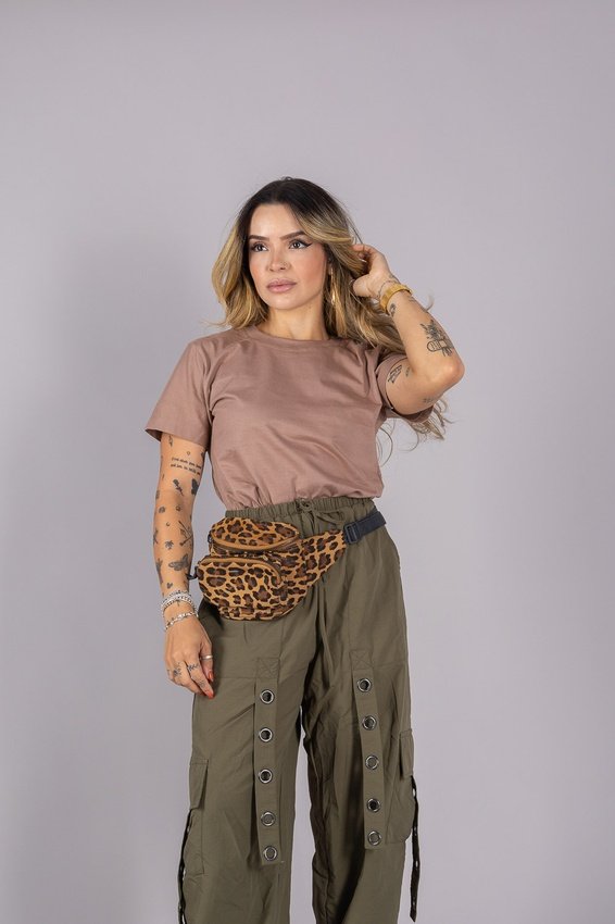 t shirt lisa marrom mink