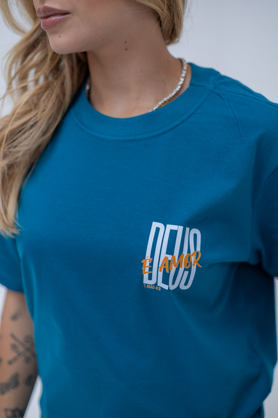 t shirt max deus É amor